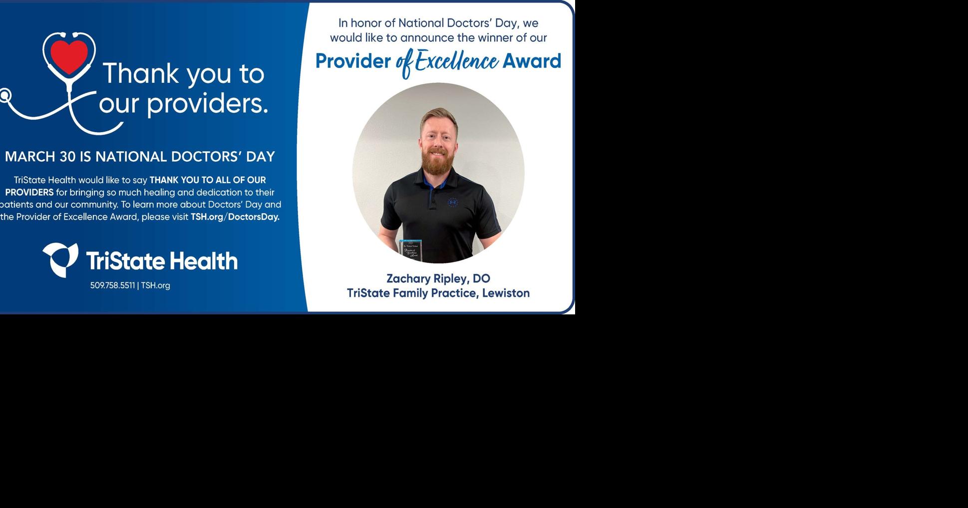TriState Health Reveals 2025 Provider of Excellence Award Winner in Celebration of National Doctors’ Day