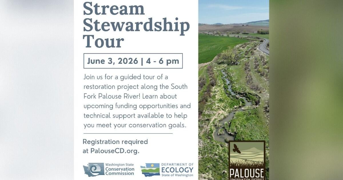 Community Invited to Explore Stream Restoration Project Along the South Fork Palouse River