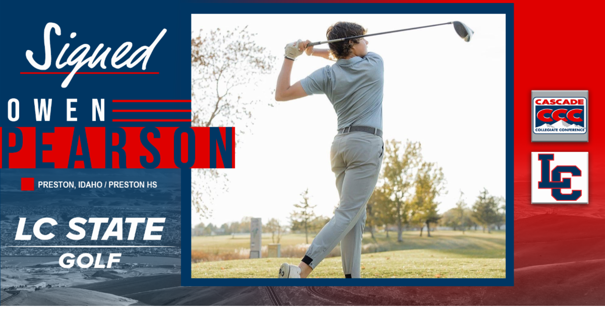 LCSC Men's Golf Adds Preston, ID Native Owen Pearson to 202324 Roster
