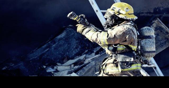 Moscow Home Damaged By Fire