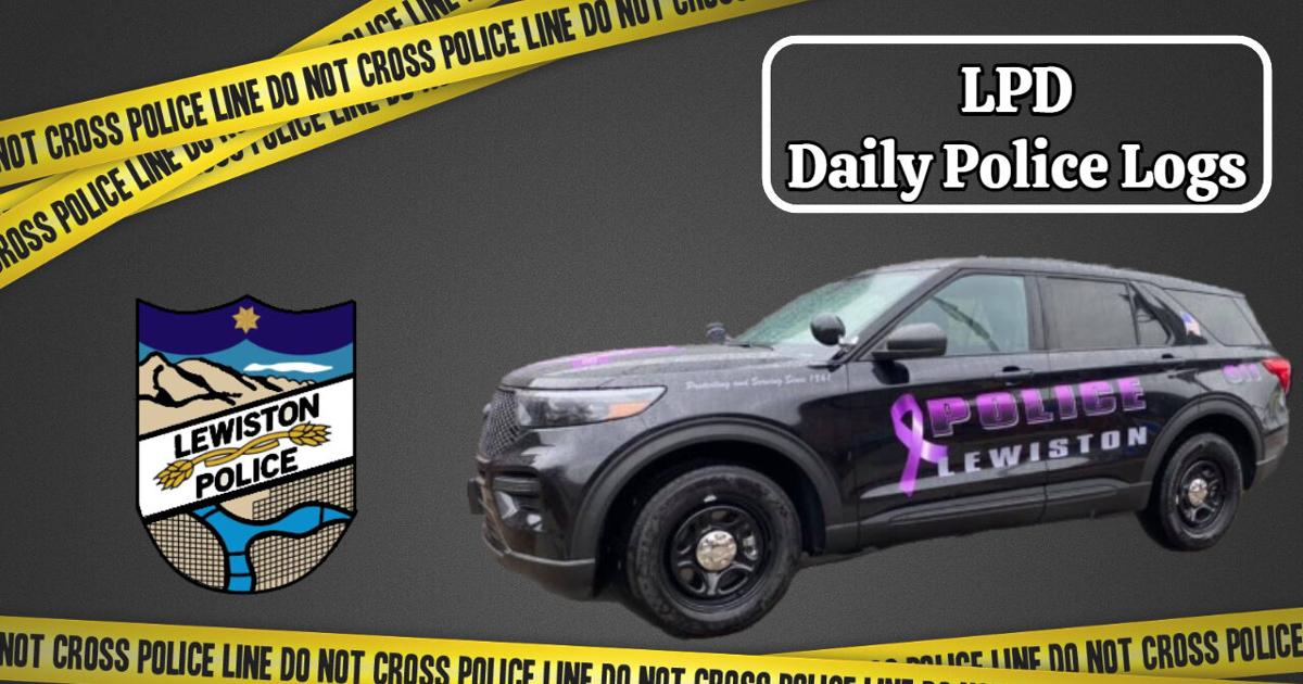 Lewiston Police Department Daily Activity Log: Sunday, May 28, 2022 - bigcountrynewsconnection.com