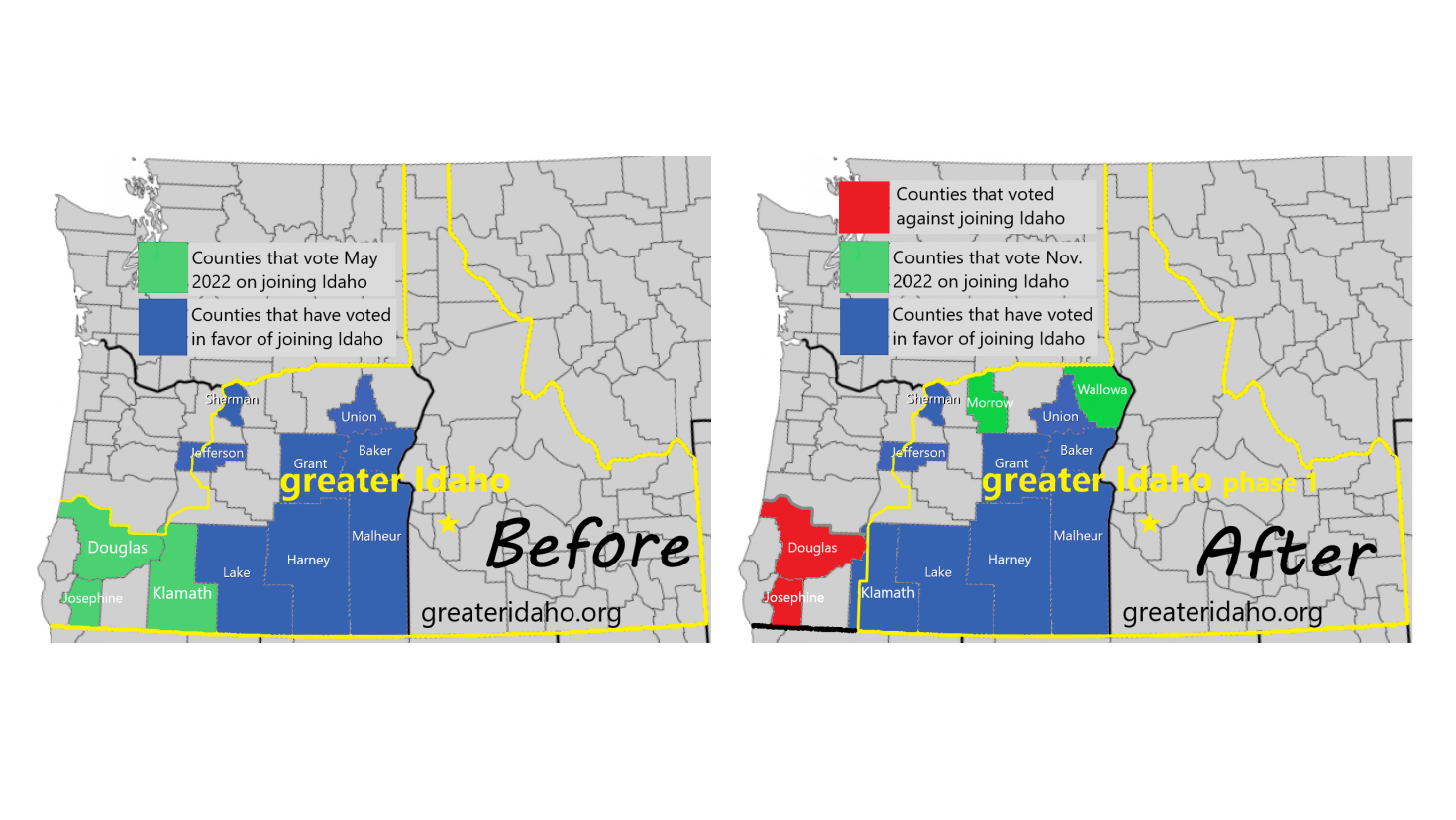 Organizers Revise Greater Idaho Proposed Map After Primary Election   628e377fb29a9.image 