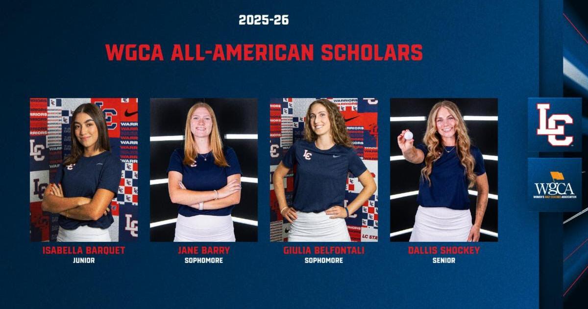 WGCA Names Four LC State Women's Golfers to All-American Scholar Team