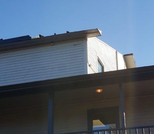 Portion Of Pullman City Hall Roof Blown Off During Monday's Windstorm 