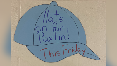 Hats on for Paxtin