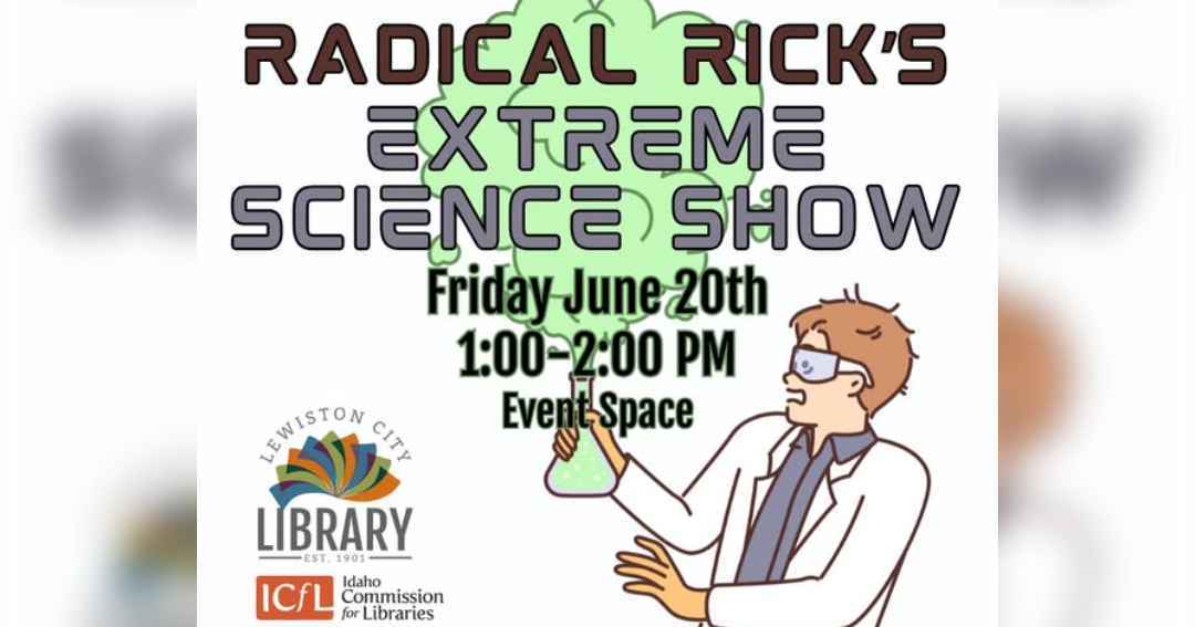 RADICAL RICK’S EXTREME SCIENCE SHOW COMING THIS FRIDAY