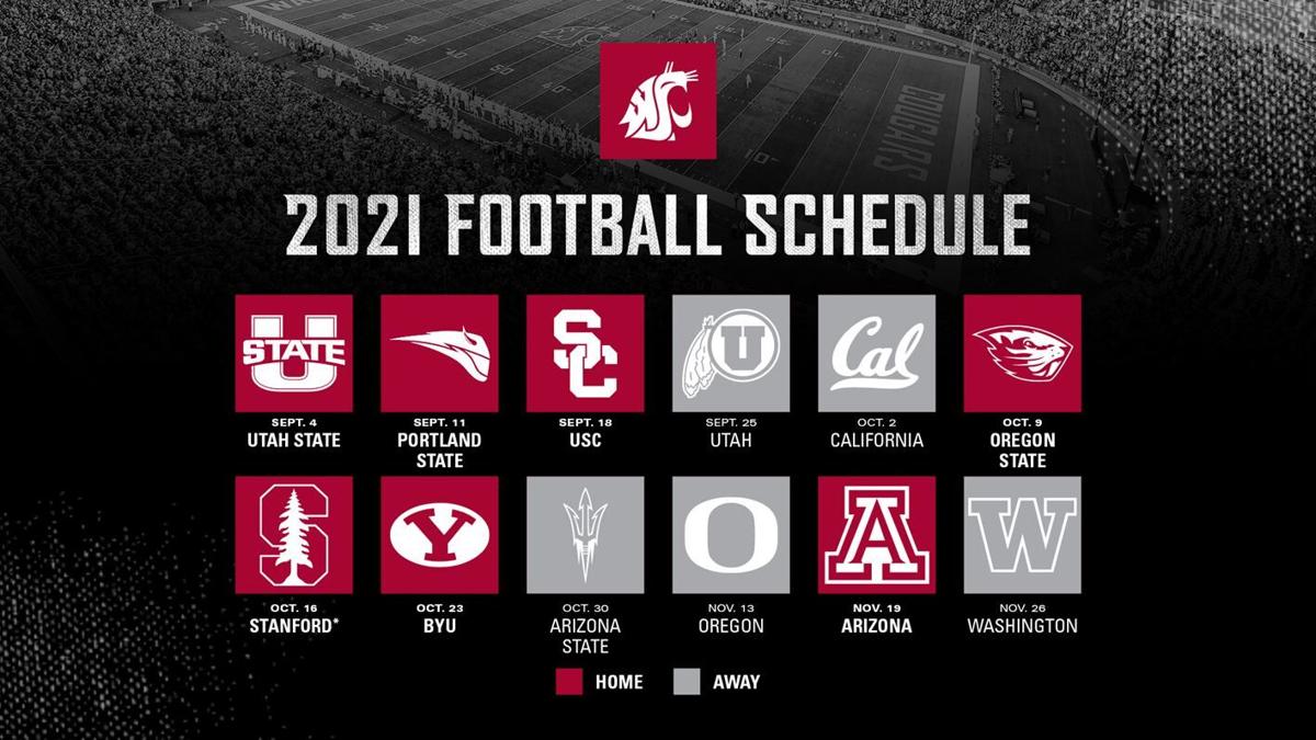 Wsu Football Schedule 2022 2023 Washington State Cougars Announce 2021 Football Schedule | Sports |  Bigcountrynewsconnection.com