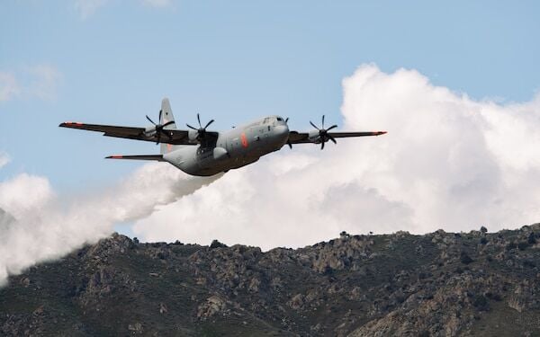 Military Aircraft Equipped With Modular Airborne Firefighting Systems ...