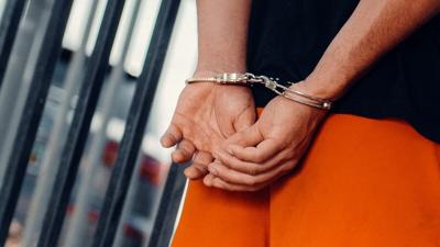 Prison Handcuffs Jail Inmate