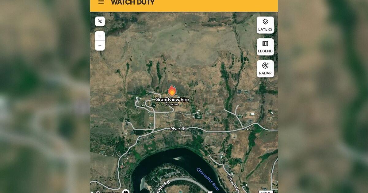 Fire Burning Near Lenore 50% Contained As Of This Morning, Full Containment Expected By Tonight