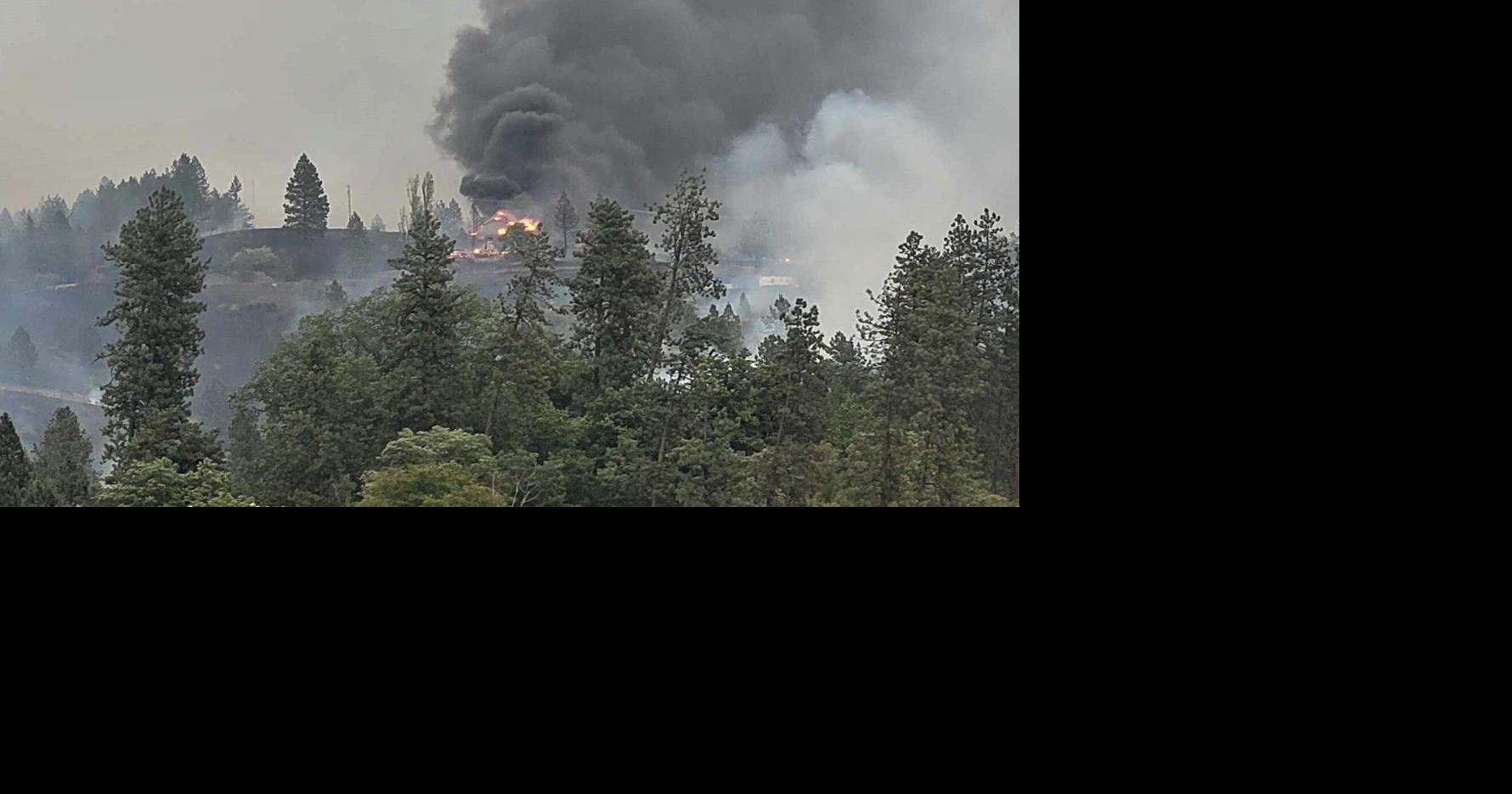 Officials say the Orofino Hospital Fire is now 100 Contained Idaho