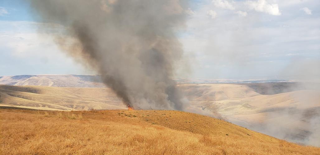 *Updated* Blankenship Fire in Asotin County Now 95 Contained Local