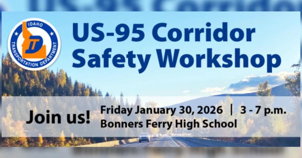ITD invites community input on safety needs along US-95 between Sandpoint and Canada