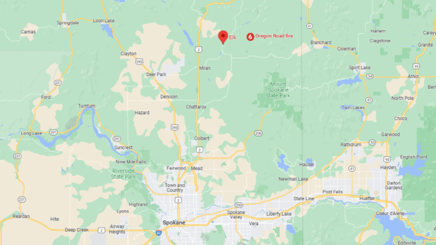 More Than 30 Structures Lost in Fire Burning North of Spokane 150 More