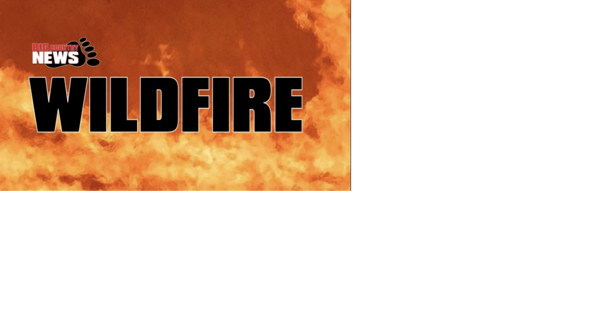Fire burning northwest of Orofino
