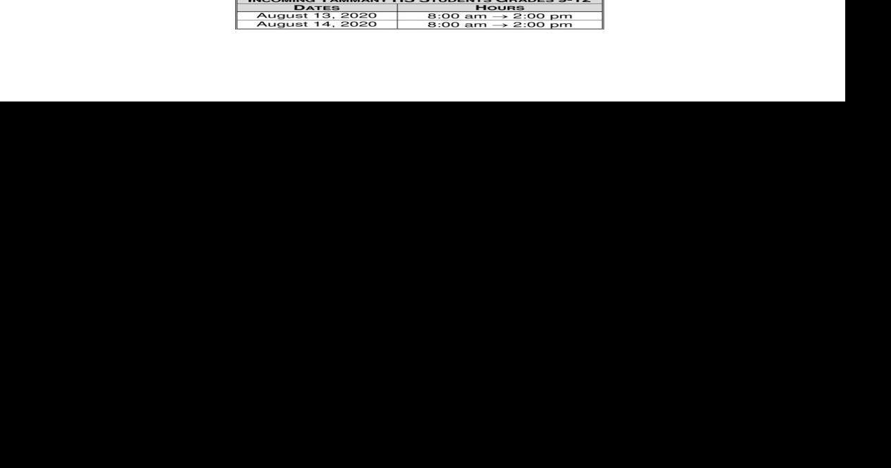 Lewiston Schools 202021 Registration Schedule
