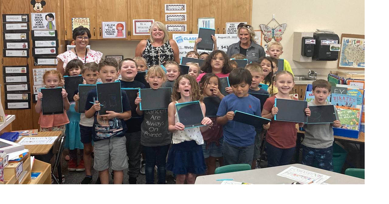 Idaho Lottery Makes Classroom Wishlist Delivery to Webster Elementary First Grade Teacher