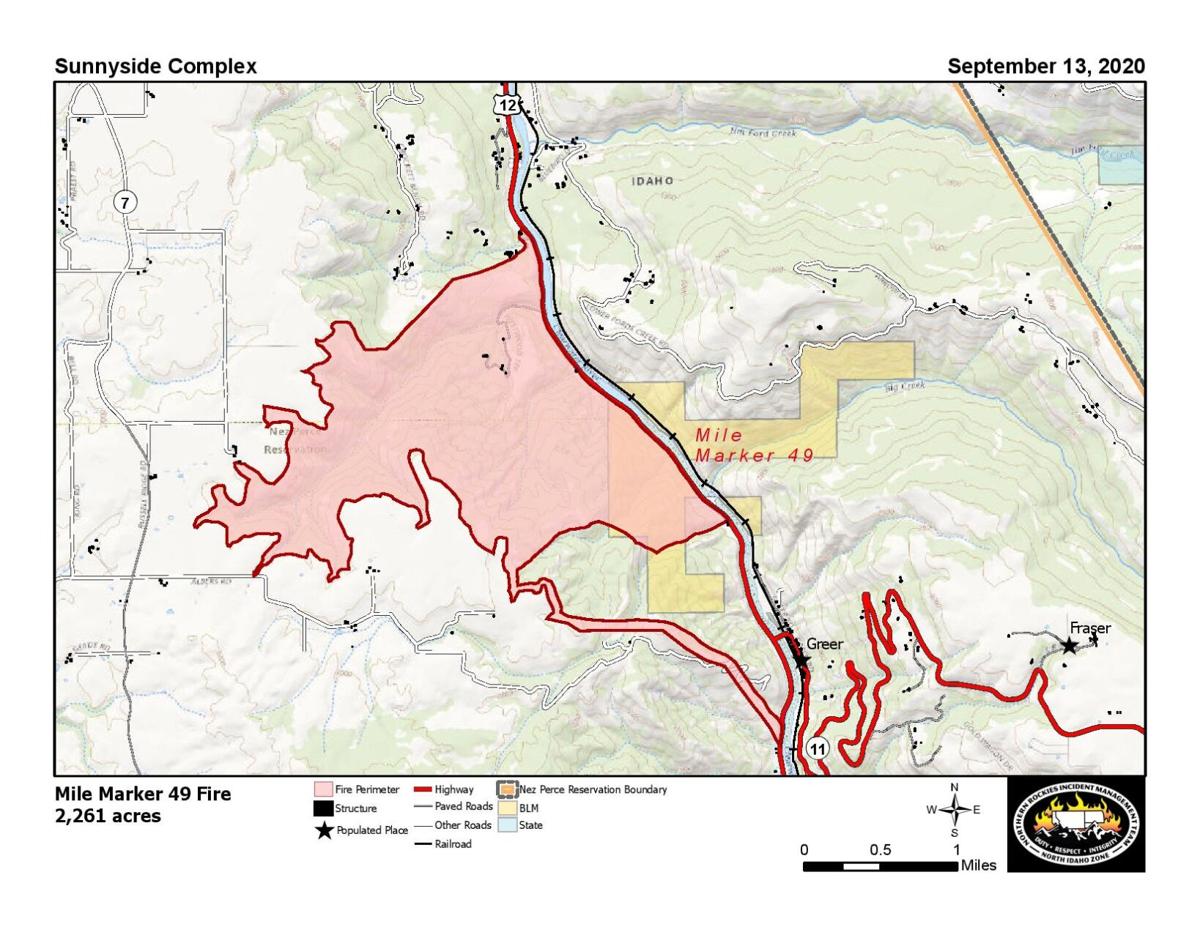 Minimal Growth on Sunnyside Complex Fires Saturday Allows Crews to Gain 