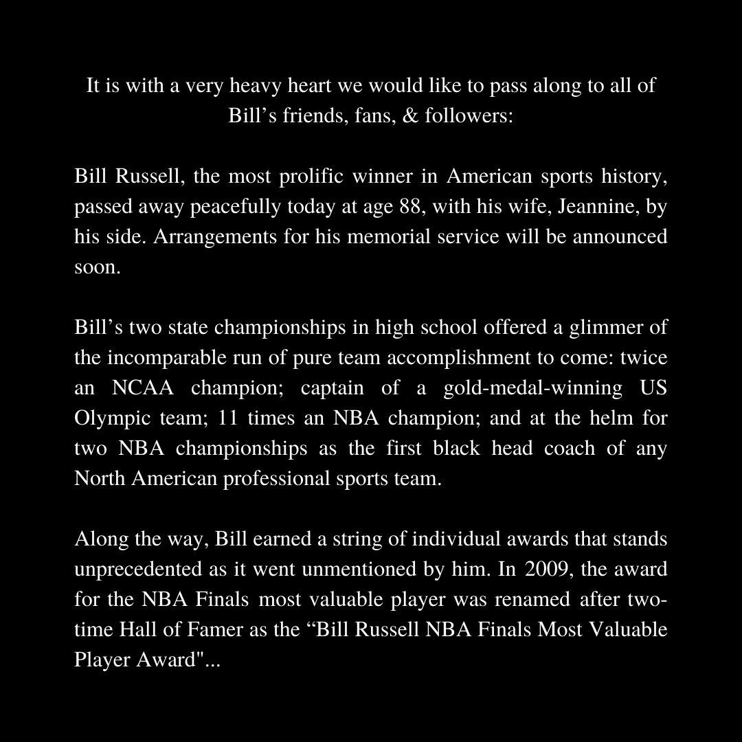 Bill Russell -- American History