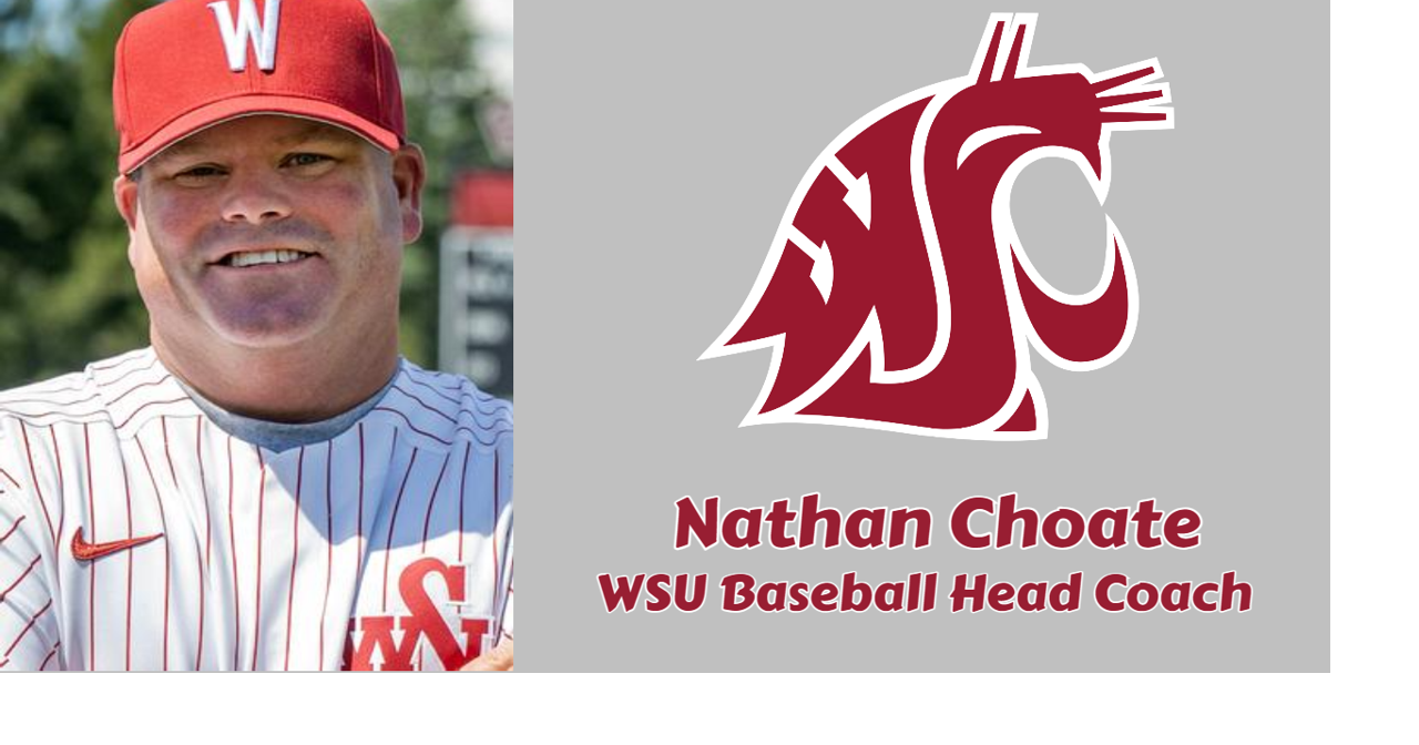Nathan Choate Named new Head Coach of Washington State Baseball, Sports