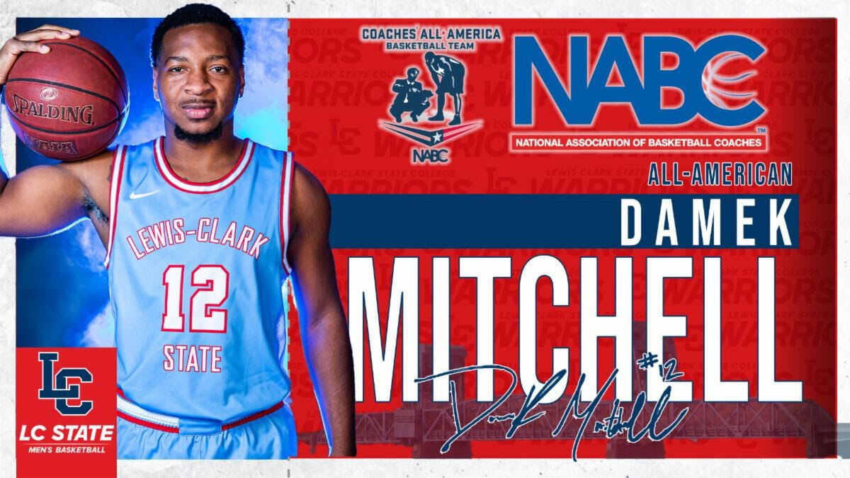 LCSCu0027s Damek Mitchell Adds NABC All-American to Resume  Sports 