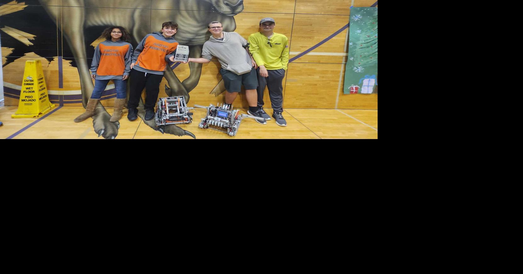 Asotin High School Robotics Succeeds at State Regional Tournament