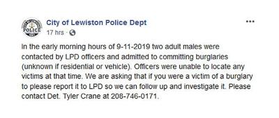 LPD Break-In