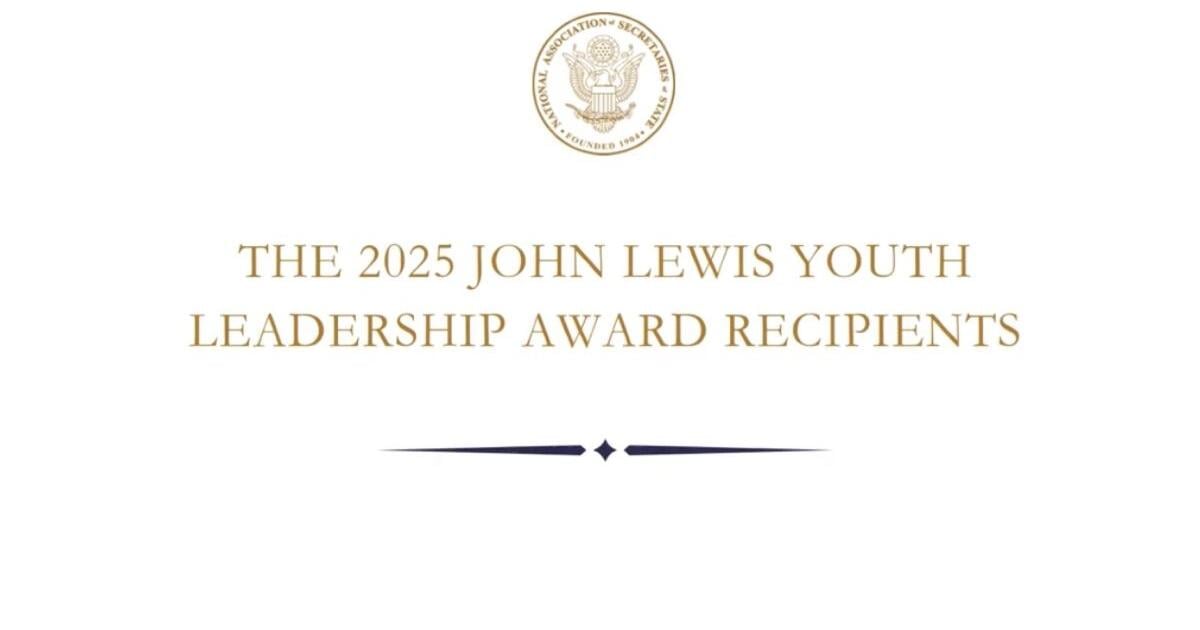 Washington Secretary Of State Announces John Lewis Youth Leadership Award Recipients