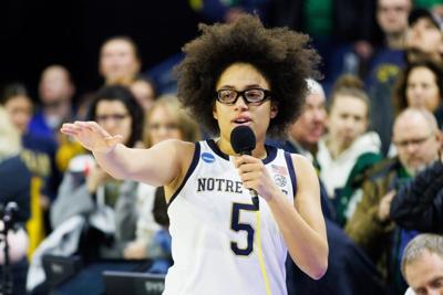 Report: Notre Dame G Olivia Miles to enter transfer portal | National |  bigcountrynewsconnection.com