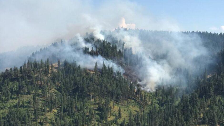 Fire Update Too Kush 2 Fire East of Kooskia Now Reportedly 40