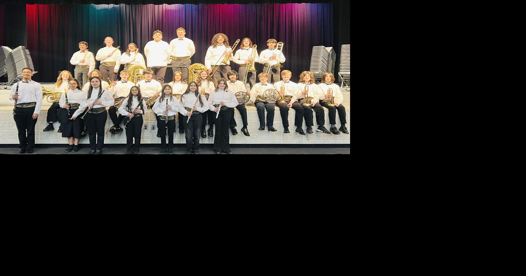 31 members of Big Spring Junior High Band perform at Region 6 Honor ...
