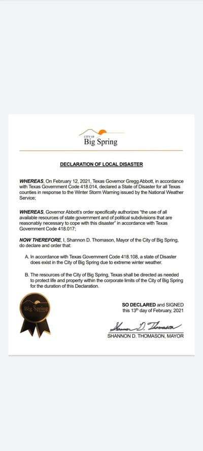 Declaration