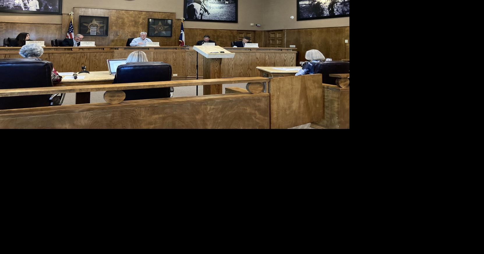 Commissioner s court accepts Howard County clerk s letter of
