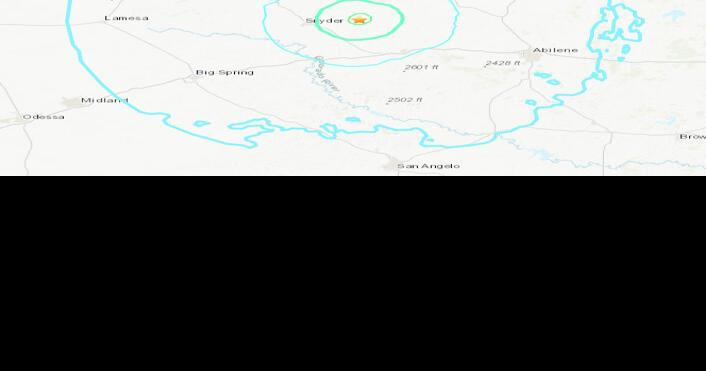 Magnitude 4.9 Earthquake Hits Scurry County Monday Night, West Texas Cities Report Tremors | News
