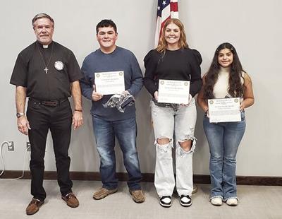 1-19-23 Rotary Students of the month