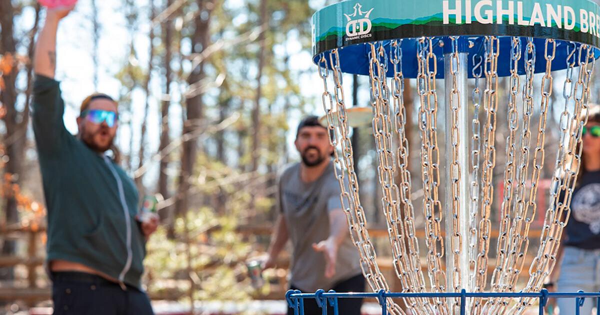 Highland Brewing’s disc golf course ranked among brewery best Arts