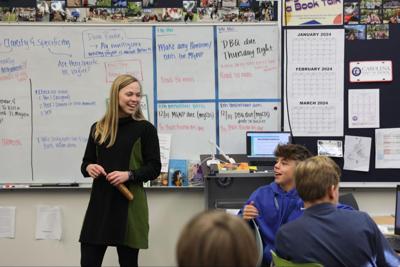 Carolina Day School teacher links leadership to literature News