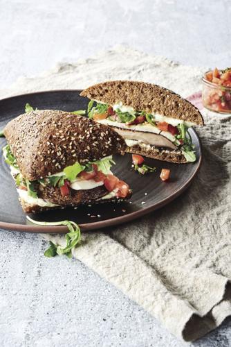 Portobello Mozaarella Sandwiches
