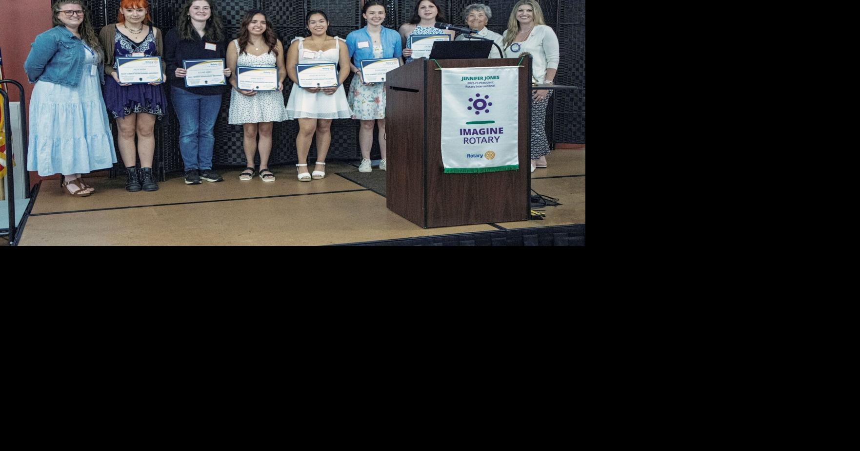 Rotary Grants college scholarships to 9 high school grads