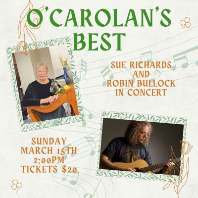 Musical duo to celebrate legendary Celtic bard in Black Mountain | Arts ...