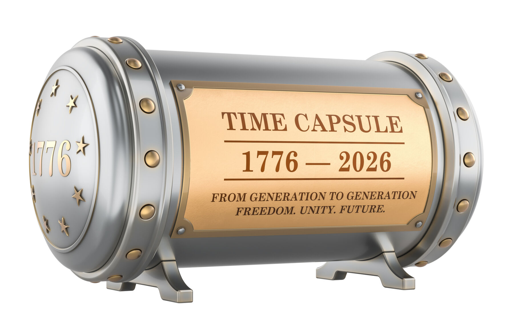 400-05 タイムカプセル　No.650N Time capsule marking America 250 to be opened in 2076 | News