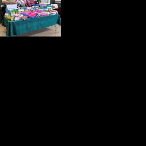 Community support makes Edward Jones school supply drive a success