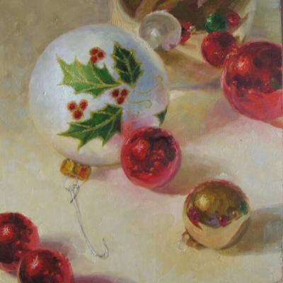 Patricia Veatch, Merry Berry, oil