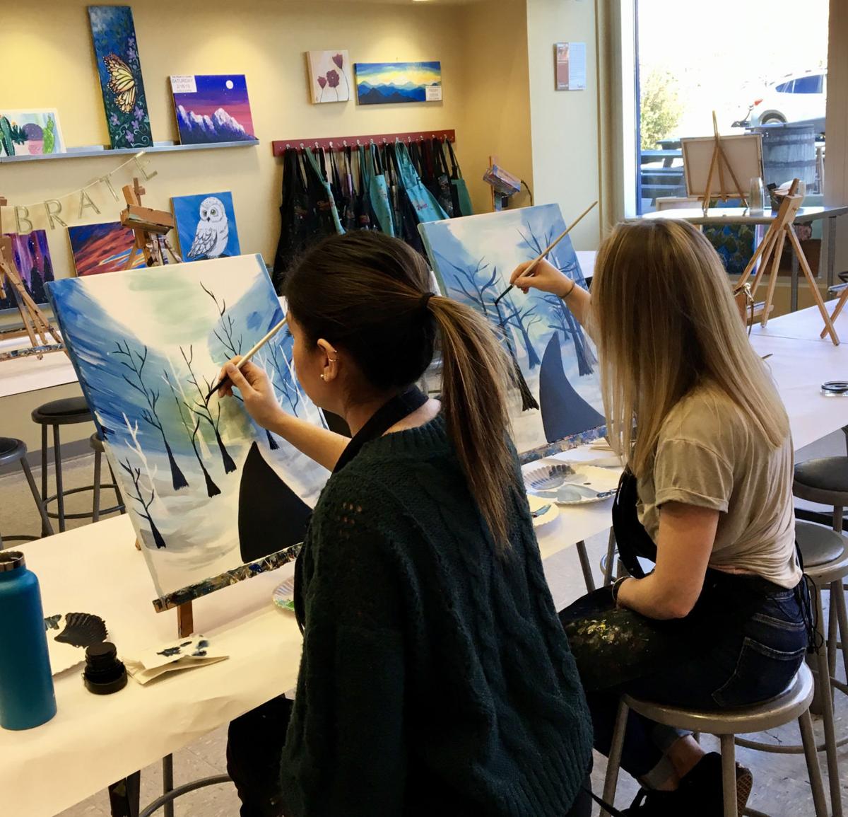 Painting With A Twist Makes Art Fun Arts Biltmorebeacon Com