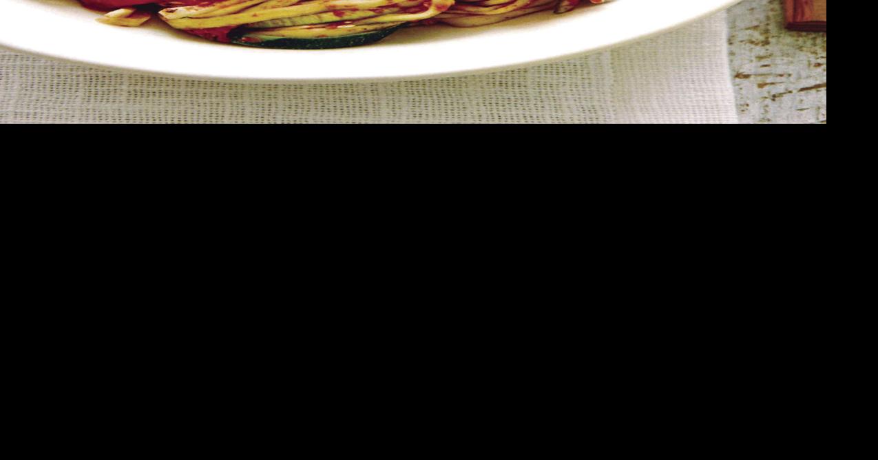 Zoodles Marinara with Shrimp Arts