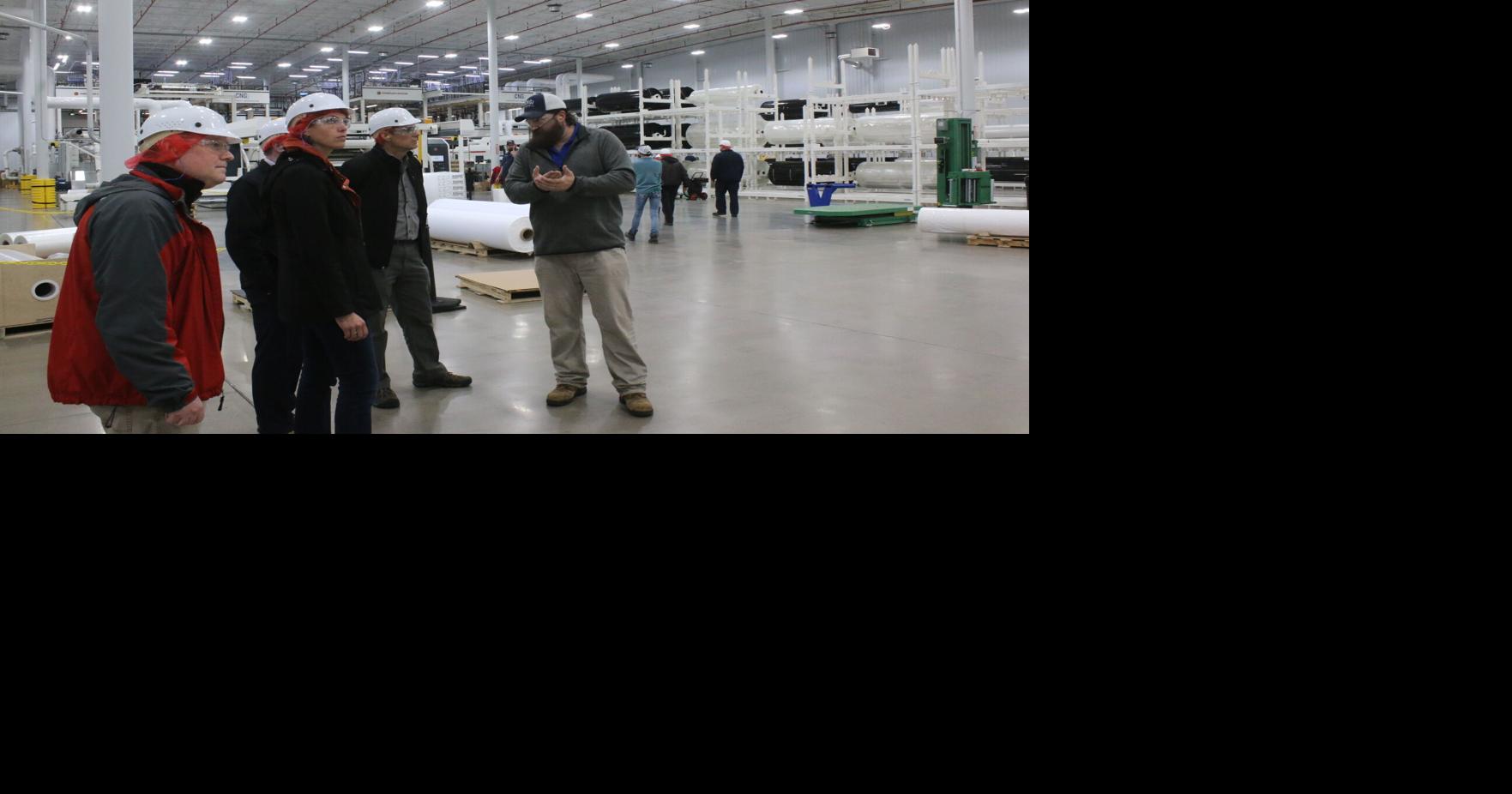 Bloomer Chamber Of Commerce Tours Local Industry Expansions Front