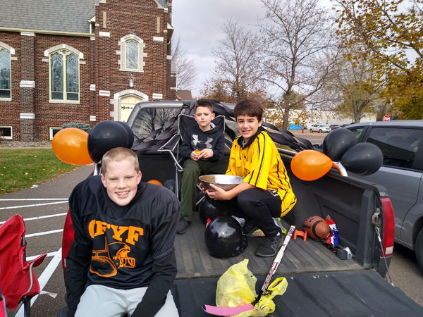 St. John's Lutheran Church Holds Trunk or Treat