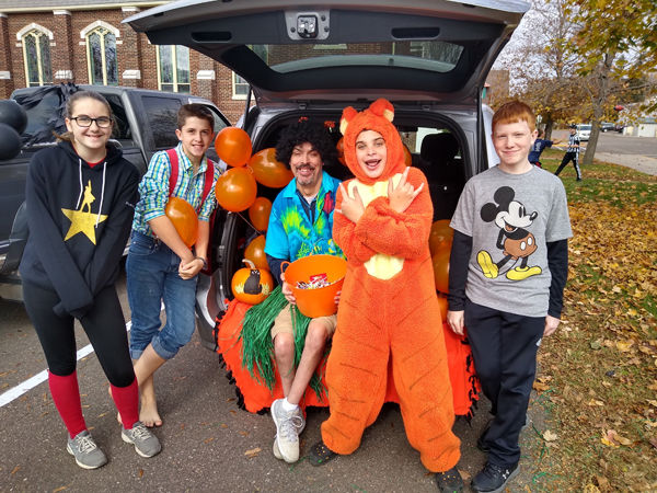 St. John's Lutheran Church Holds Trunk or Treat