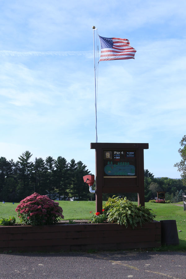 Volunteers And Donations Provide Benches, Landscaping At Bloomer Golf