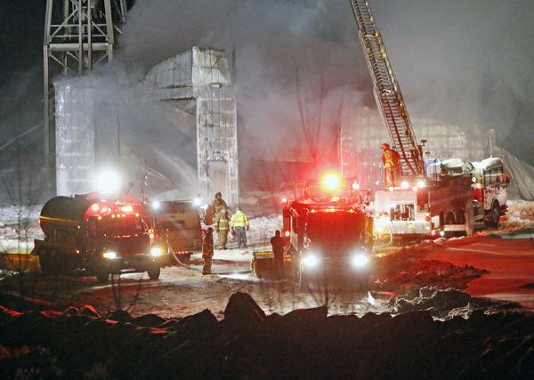 Ladysmith Concrete Plant Called Total Loss In Fire Community News Bloomeradvance Com